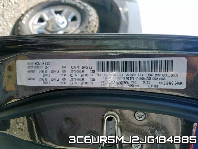 3C6UR5MJ2JG184885 фото 2