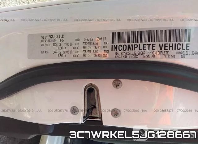 3C7WRKEL5JG128667 фото 10