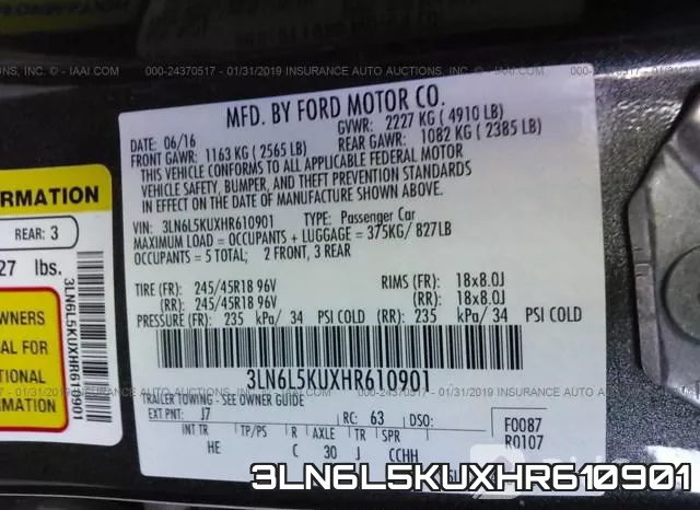 3LN6L5KUXHR610901 фото 10