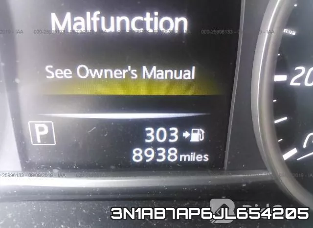 3N1AB7AP6JL654205 фото 8
