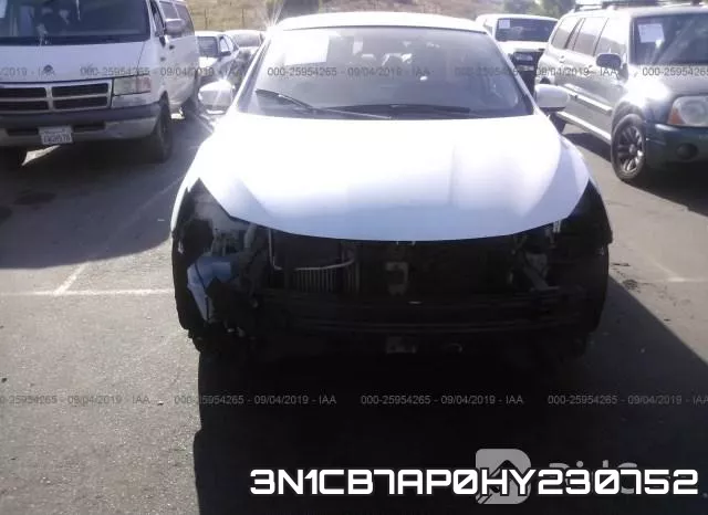 3N1CB7AP0HY230752 фото 7