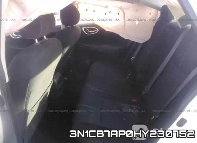 3N1CB7AP0HY230752 фото 9
