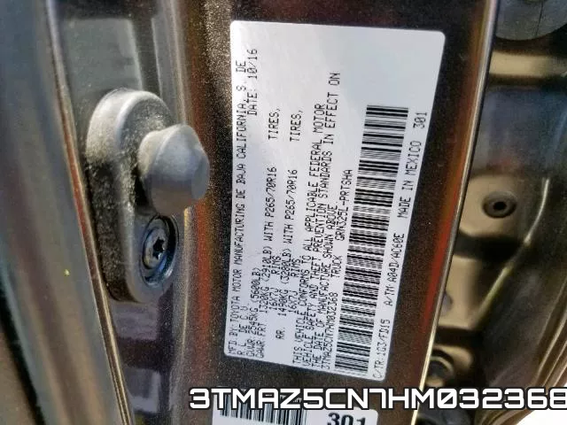 3TMAZ5CN7HM032368 фото 2