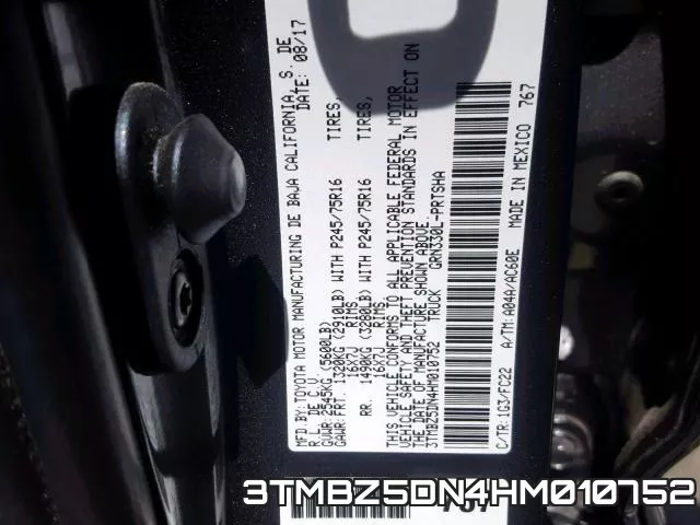 3TMBZ5DN4HM010752 фото 2
