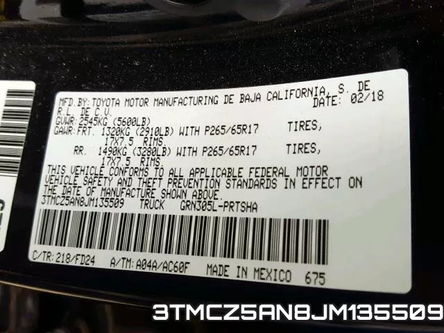 3TMCZ5AN8JM135509 фото 2
