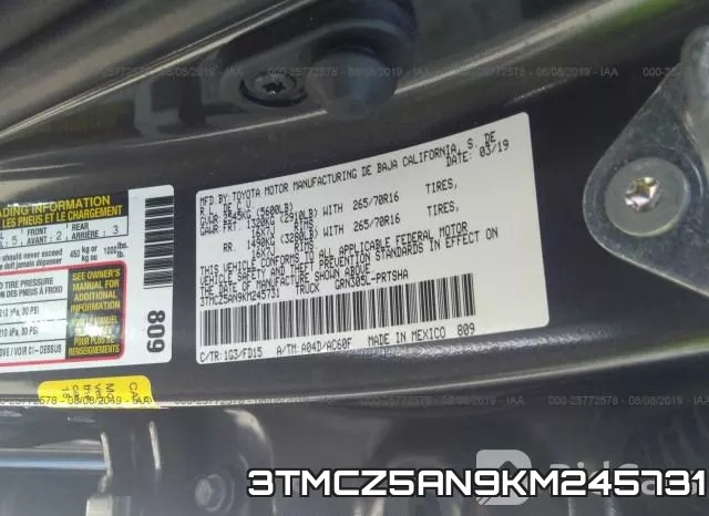 3TMCZ5AN9KM245731 фото 10