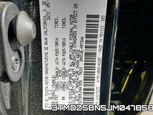 3TMDZ5BN5JM047858 фото 2