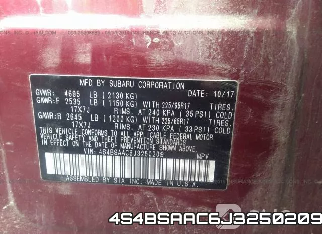 4S4BSAAC6J3250209 фото 10