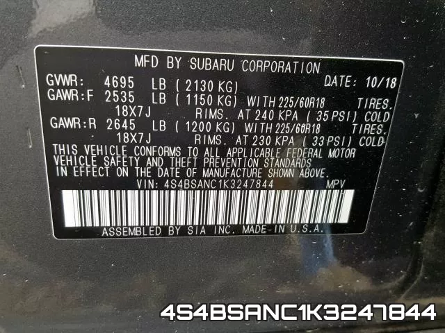 4S4BSANC1K3247844 фото 2