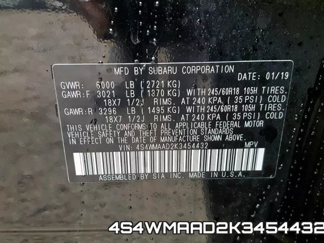 4S4WMAAD2K3454432 фото 2