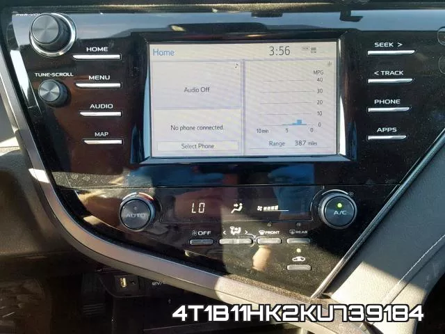 4T1B11HK2KU739184 фото 10