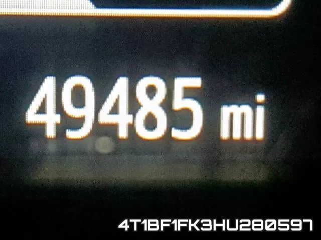 4T1BF1FK3HU280597 фото 8
