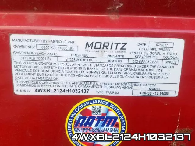 4WXBL2124H1032137 фото 2