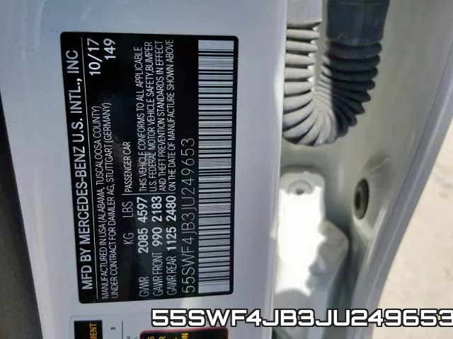 55SWF4JB3JU249653 фото 2