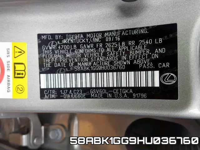 58ABK1GG9HU036760 фото 2