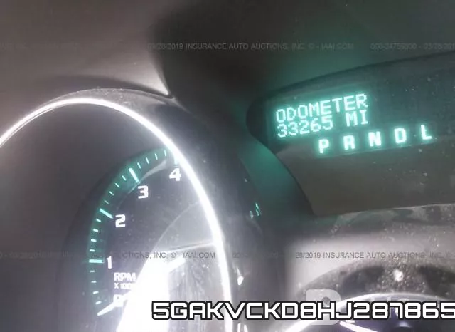5GAKVCKD8HJ287865 фото 8