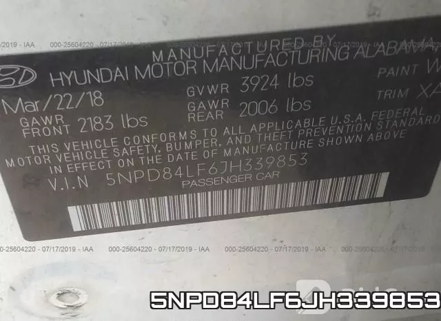 5NPD84LF6JH339853 фото 10