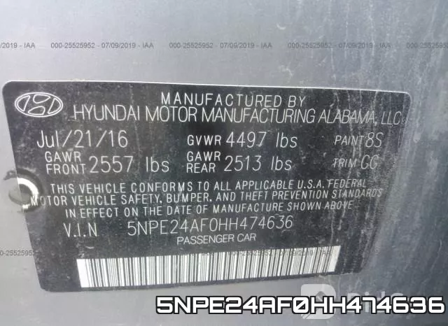 5NPE24AF0HH474636 фото 10