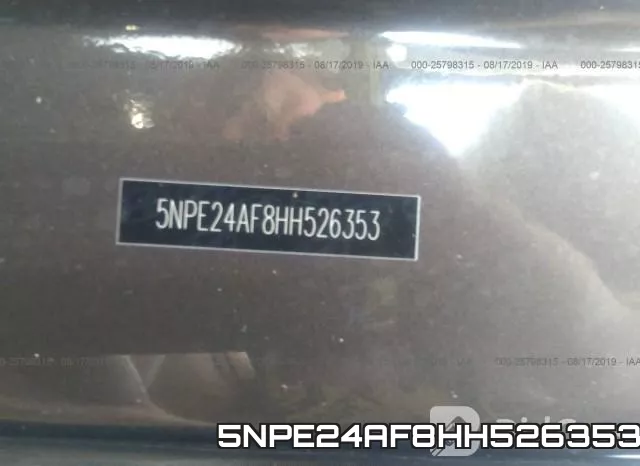5NPE24AF8HH526353 фото 10