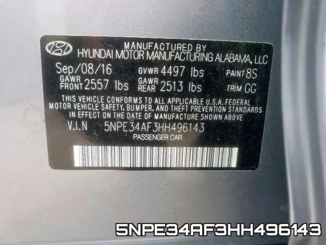 5NPE34AF3HH496143 фото 2