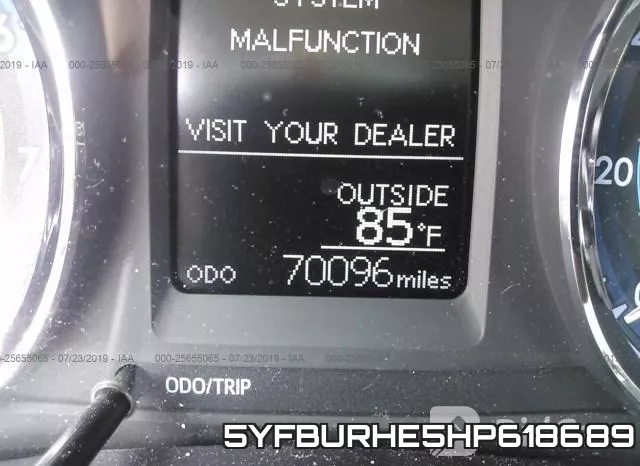 5YFBURHE5HP618689 фото 8