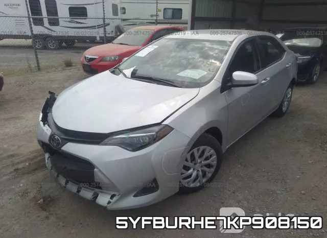 5YFBURHE7KP908150 фото 3