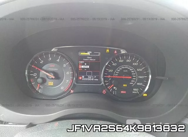 JF1VA2S64K9813832 фото 8