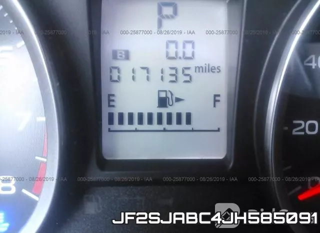 JF2SJABC4JH585091 фото 8