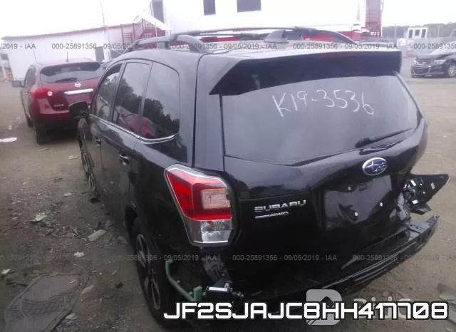 JF2SJAJC8HH417708 фото 4