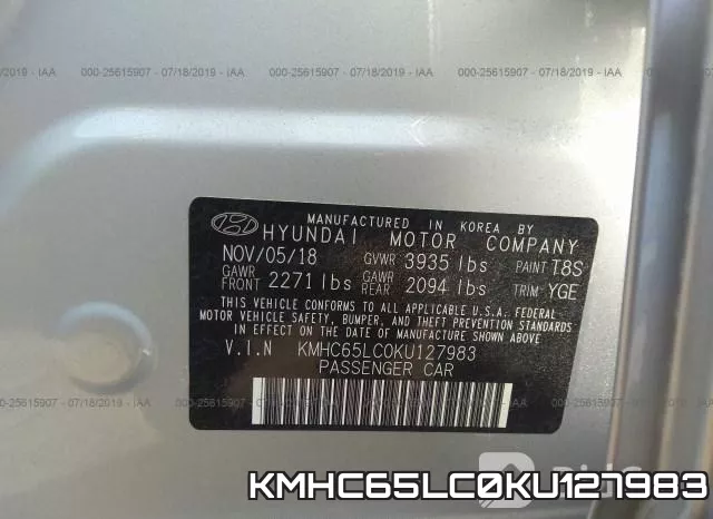 KMHC65LC0KU127983 фото 10