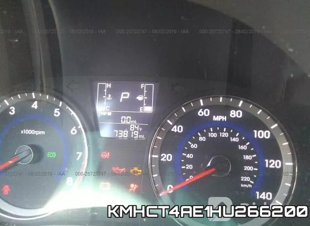 KMHCT4AE1HU266200 фото 8