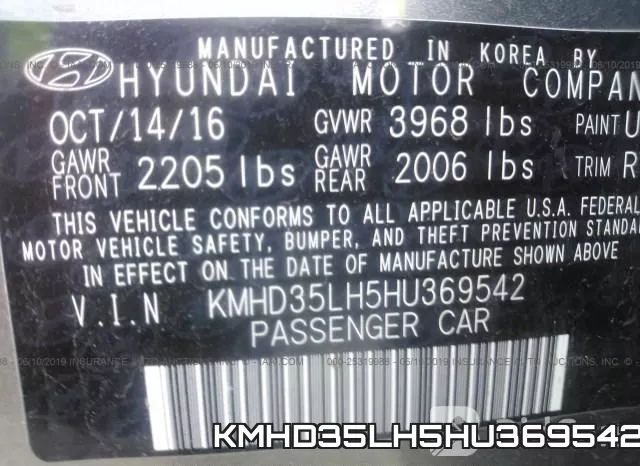 KMHD35LH5HU369542 фото 10