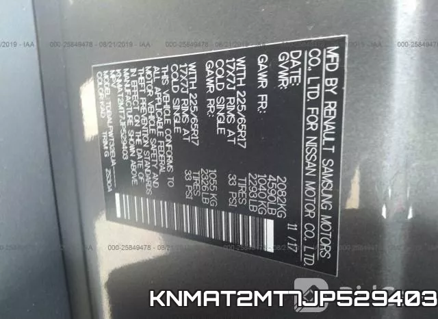 KNMAT2MT7JP529403 фото 10