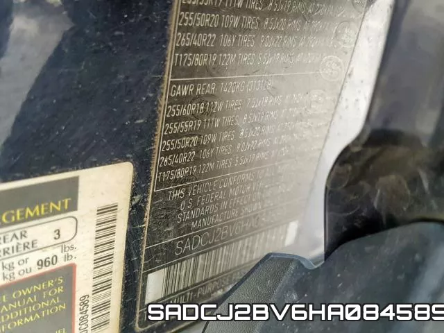 SADCJ2BV6HA084589 фото 2
