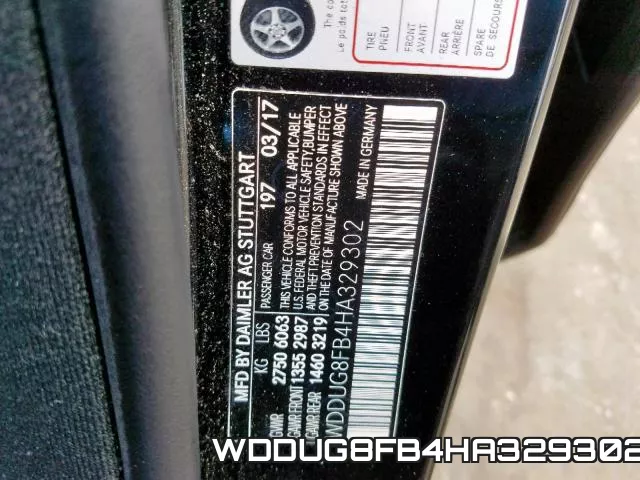 WDDUG8FB4HA329302 фото 2