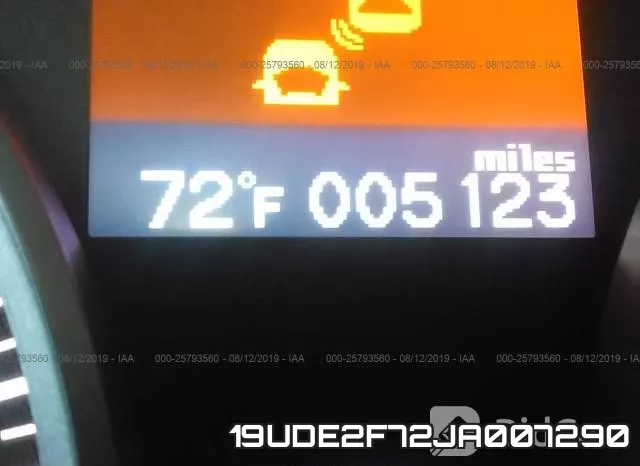 19UDE2F72JA007290 фото 8