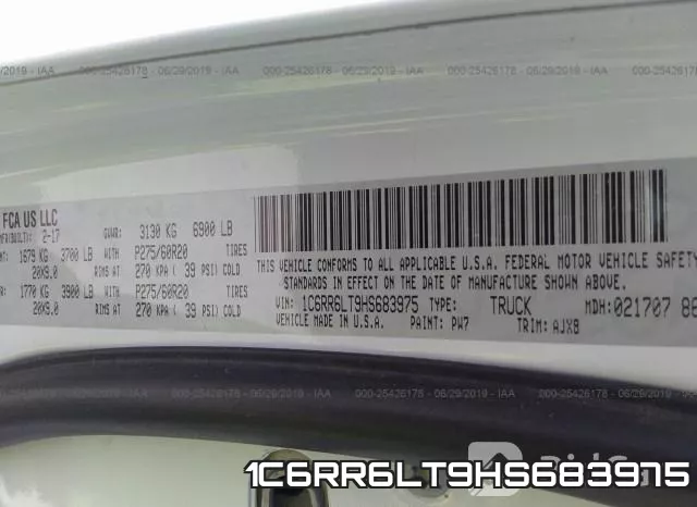 1C6RR6LT9HS683975 фото 10