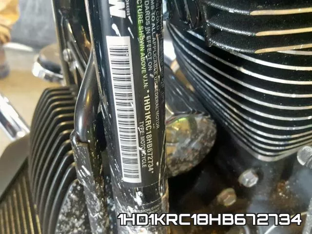 1HD1KRC18HB672734 фото 2