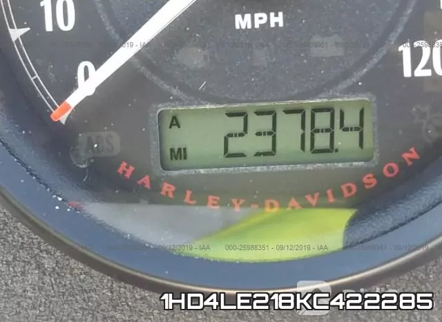 1HD4LE218KC422285 фото 8