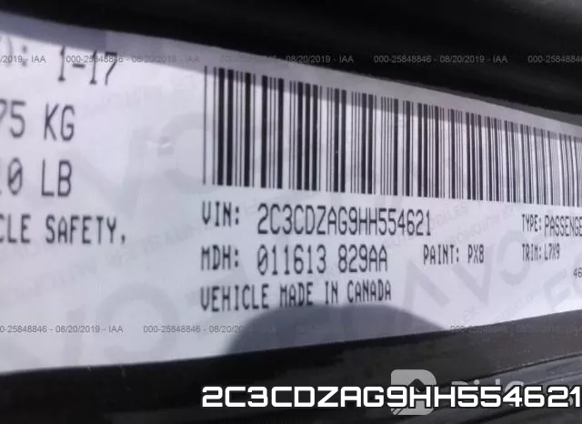 2C3CDZAG9HH554621 фото 10