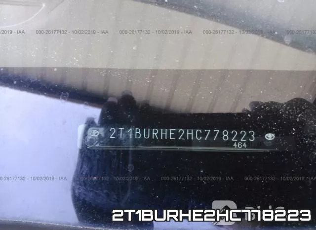 2T1BURHE2HC778223 фото 10
