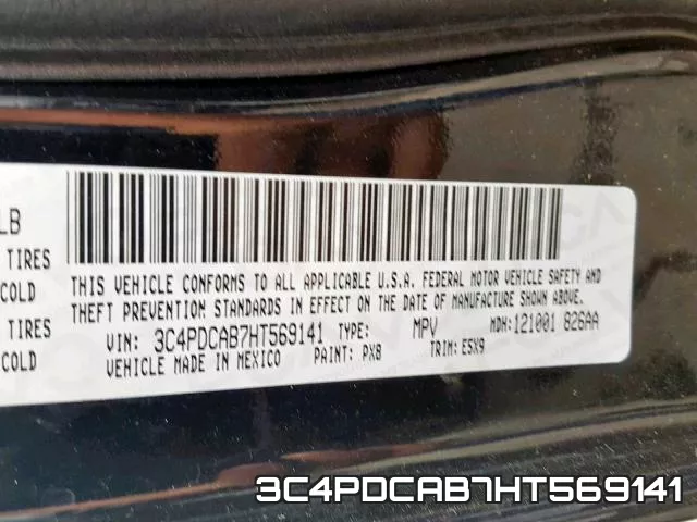 3C4PDCAB7HT569141 фото 2