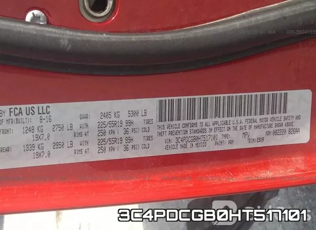 3C4PDCGB0HT517101 фото 10