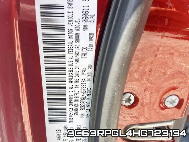3C63RPGL4HG723134 фото 2