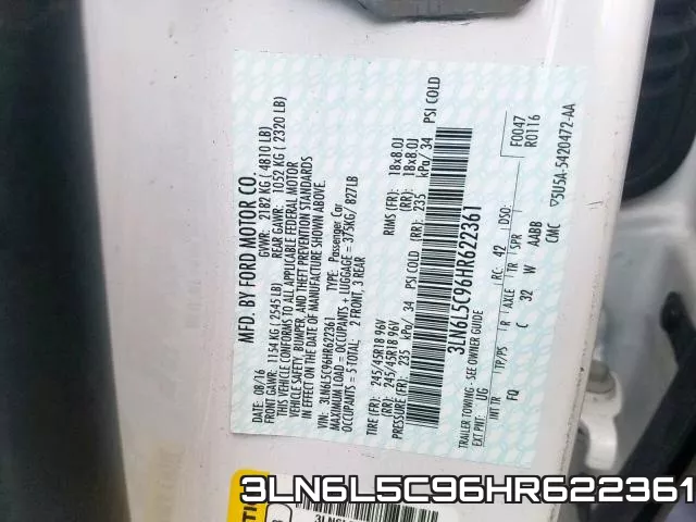 3LN6L5C96HR622361 фото 2