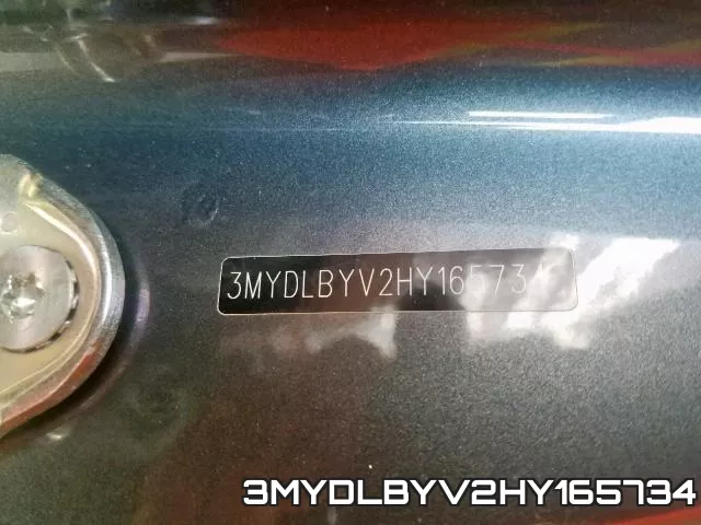 3MYDLBYV2HY165734 фото 2