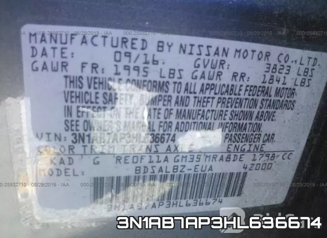 3N1AB7AP3HL636674 фото 10