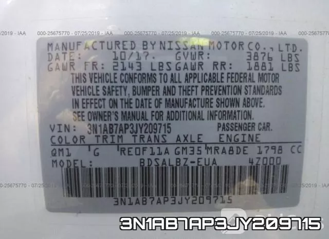 3N1AB7AP3JY209715 фото 10