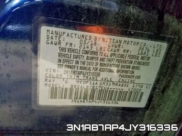 3N1AB7AP4JY316336 фото 2