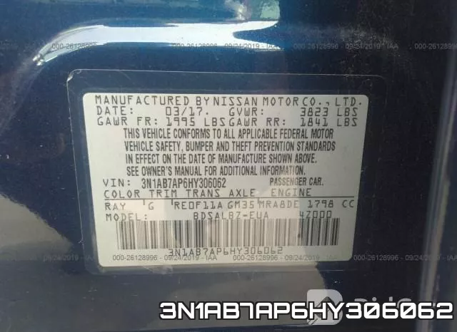 3N1AB7AP6HY306062 фото 10